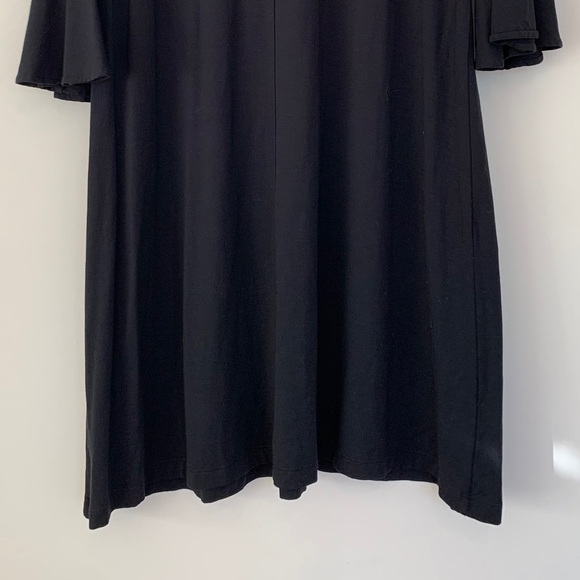 Lilly Pulitzer Ophelia Swing Dress in Onyx Black Stretch Jersey Knit - Picture 9 of 10